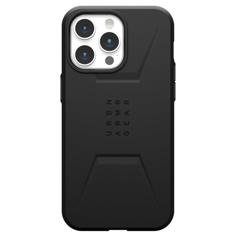 Husa iPhone 15 Pro UAG Civilian MagSafe, Black