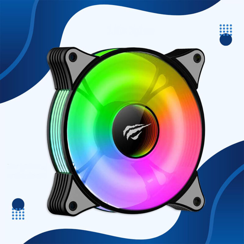 Cooler pentru computer 1.44W Havit F2095, negru