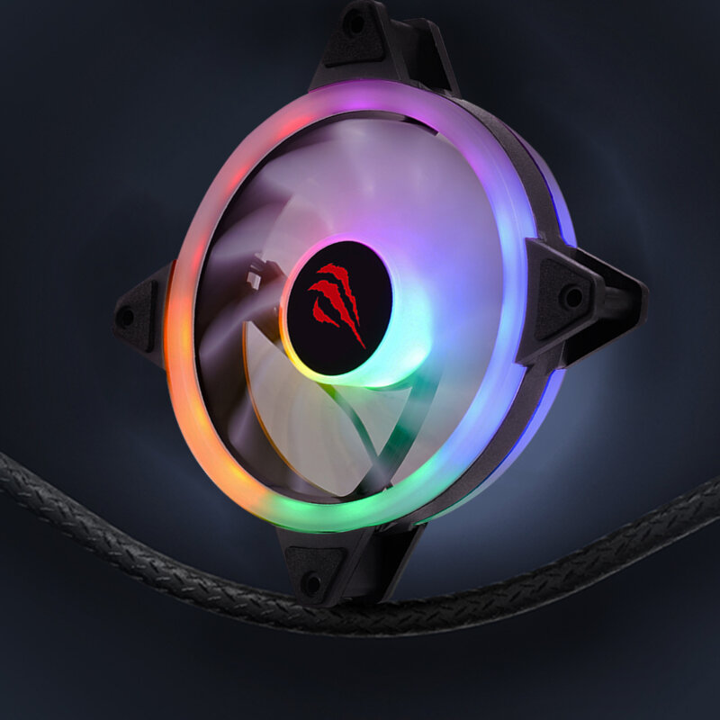 Cooler de racire pentru computer 1200RPM Havit F2089, negru