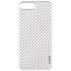 Husa Iphone 7 Plus X-Level ColorFiber - Silver