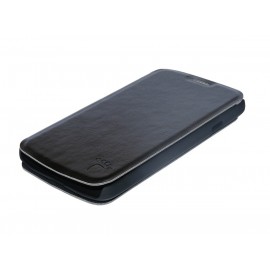 Husa LG L65 D280 D285 Toc Flip Carte Negru PAW