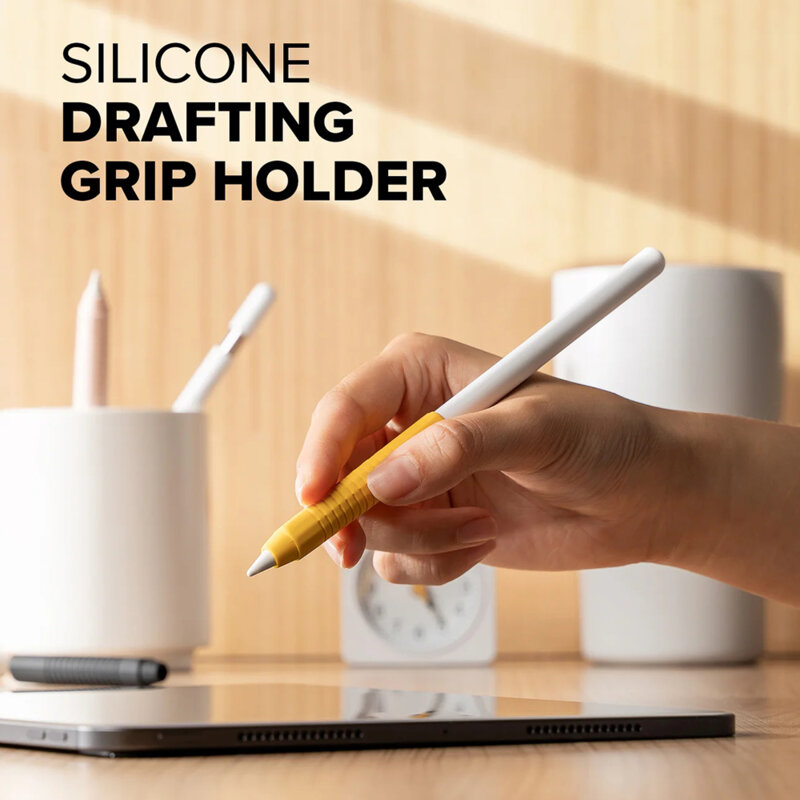 Suport Apple Pencil telefon, tableta autoadeziv Ringke, negru