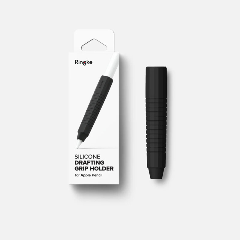Suport Apple Pencil telefon, tableta autoadeziv Ringke, negru