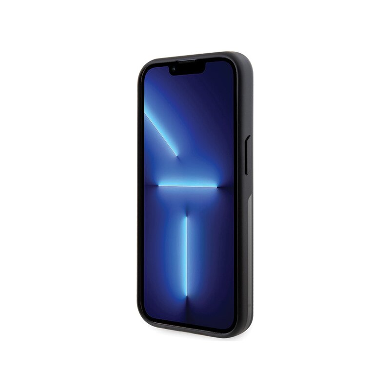 Husa BMW iPhone 15 Plus Hardcase IML Signature MagSafe, negru, BMHMP15MDSLK