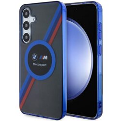 Husa BMW Samsung Galaxy S24 Hardcase Motorsport IML Circle MagSafe, negru, BMHMS24S23HTPUK