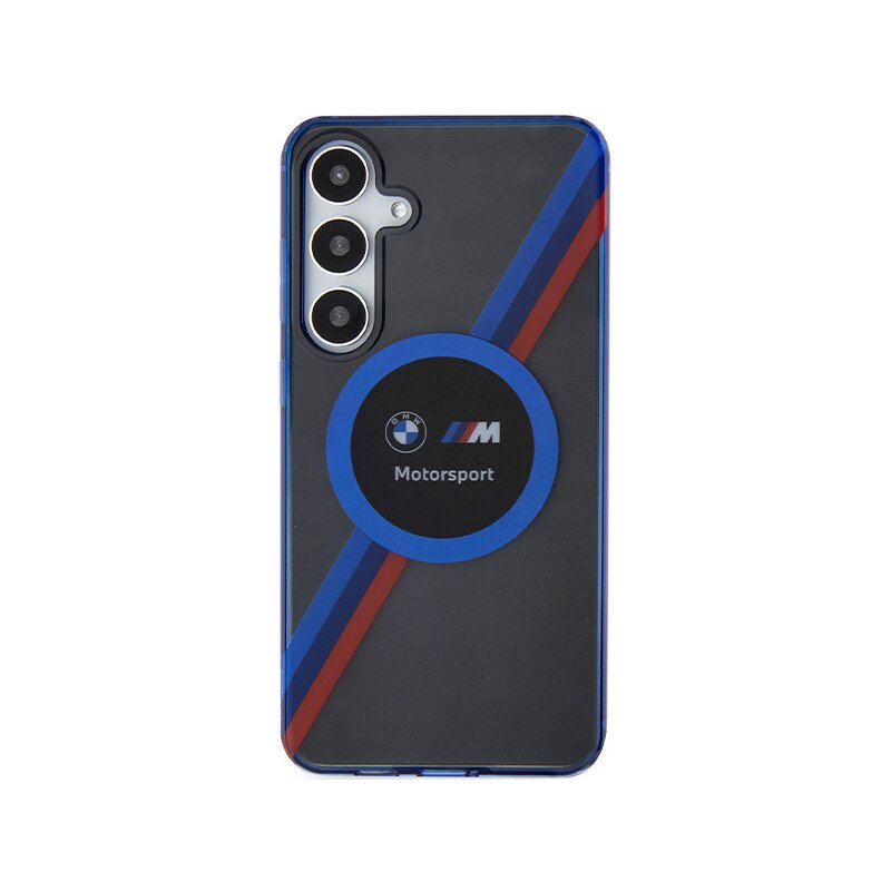 Husa BMW Samsung Galaxy S24 Hardcase Motorsport IML Circle MagSafe, negru, BMHMS24S23HTPUK