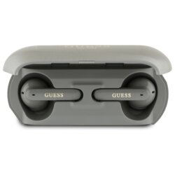 Casti wireless Guess, Bluetooth 5.3, TWS, gri, GUTWSC2MCDSE