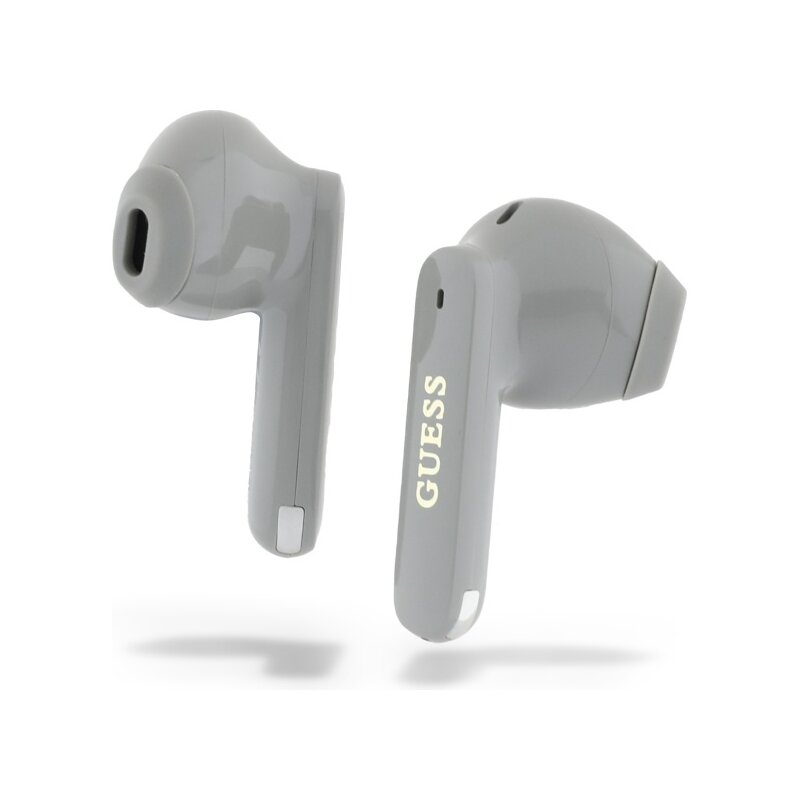 Casti wireless Guess, Bluetooth 5.3, TWS, gri, GUTWSC2MCDSE