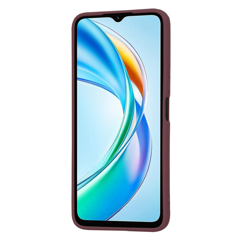 Husa silicon Honor X5b Techsuit SoftFlex, bordo