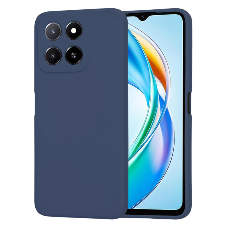 Husa silicon Honor X5b Techsuit SoftFlex, bleumarin