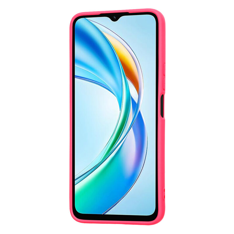 Husa silicon Honor X5b Techsuit SoftFlex, fucsia