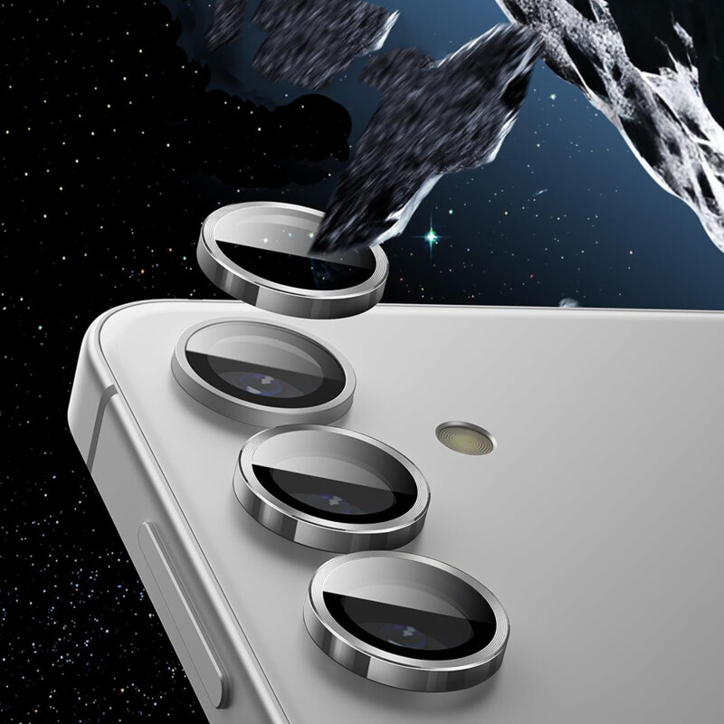 Folie sticla Samsung Galaxy S25 Camera Protector Lito S+, negru