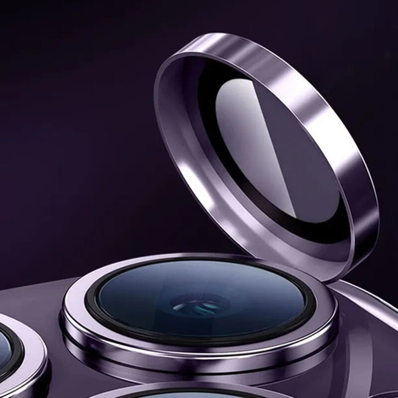 Folie sticla iPhone 14 Camera Protector Lito S+, mov