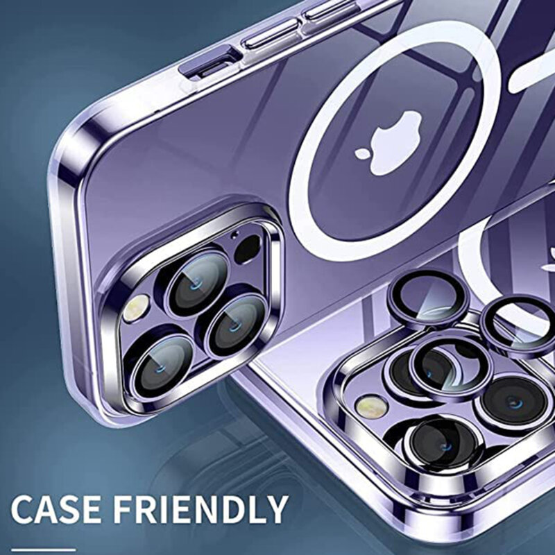 Folie sticla iPhone 14 Pro Camera Protector Lito S+, mov