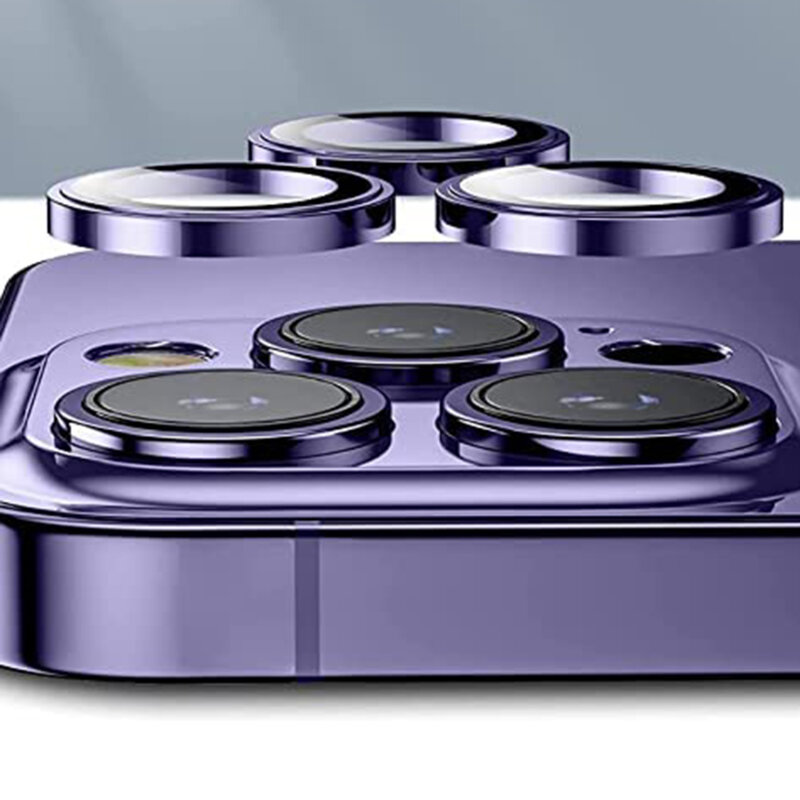 Folie sticla iPhone 14 Pro Max Lito S+ Camera Protector, mov