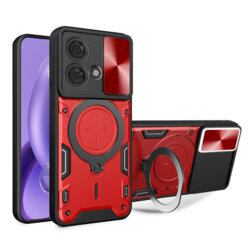 Husa Motorola Edge 40 Neo Techsuit CamGuard Pro, rosu