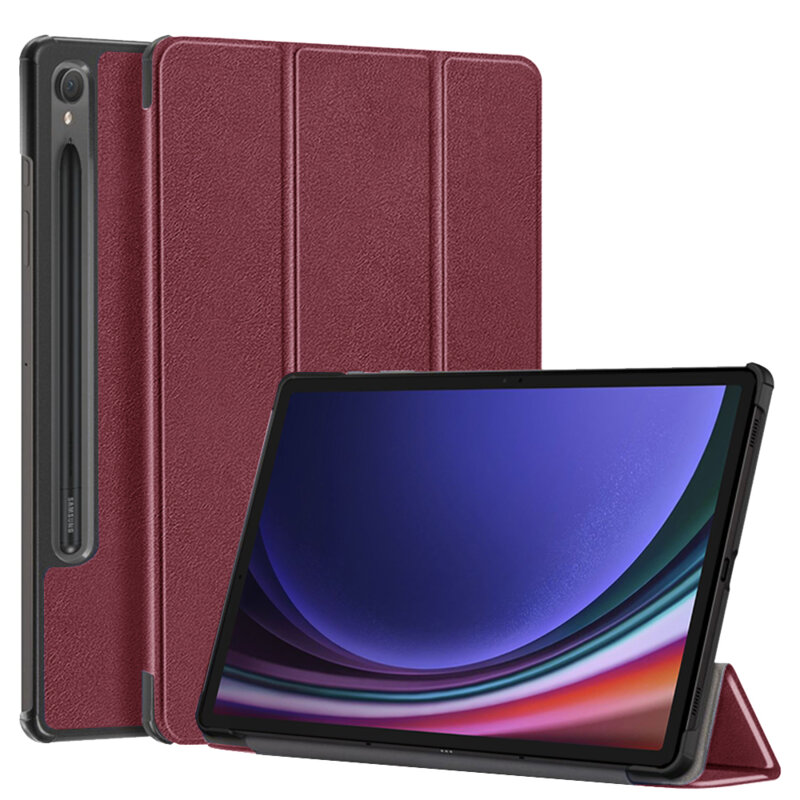 Husa Samsung Galaxy Tab S10 FE Techsuit FoldPro, rosu