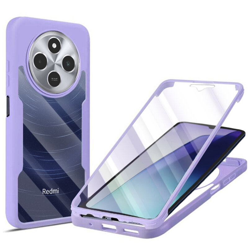 Husa 360° Xiaomi Redmi 14C Techsuit ColorVerse, mov