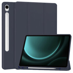 Husa Samsung Galaxy Tab S9 Techsuit Flex Trifold Pen, bleumarin