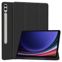 Husa Samsung Galaxy Tab S9 FE Plus Techsuit Flex Trifold Pen, negru