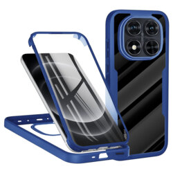 Husa 360° Xiaomi Redmi Note 14 Pro 5G Techsuit ColorVerse, albastru