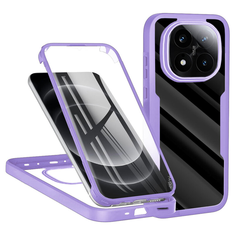 Husa 360° Xiaomi Redmi Note 14 Pro+ 5G Techsuit ColorVerse, mov