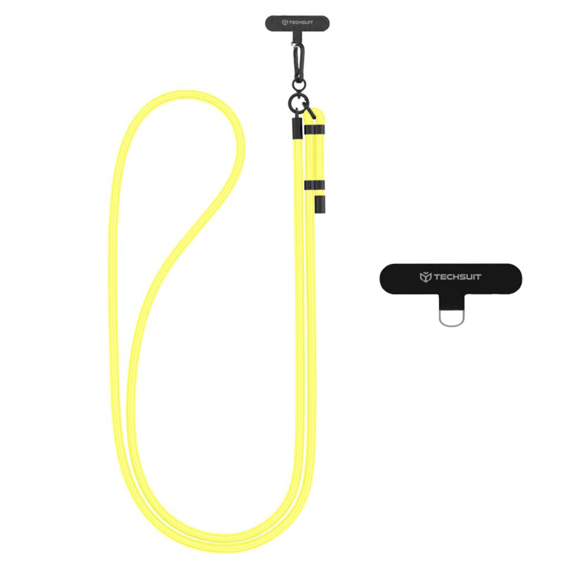 Lanyard telefon Techsuit Rope Crossbody Strap RCS1-31, galben