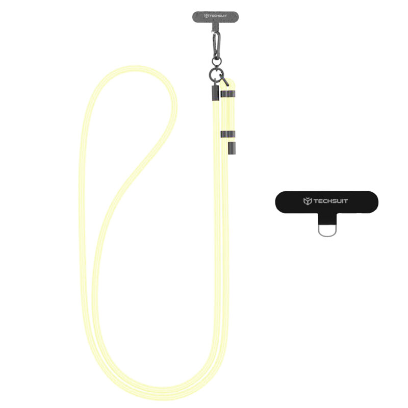 Lanyard telefon Techsuit Rope Crossbody Strap RCS1-56, crem