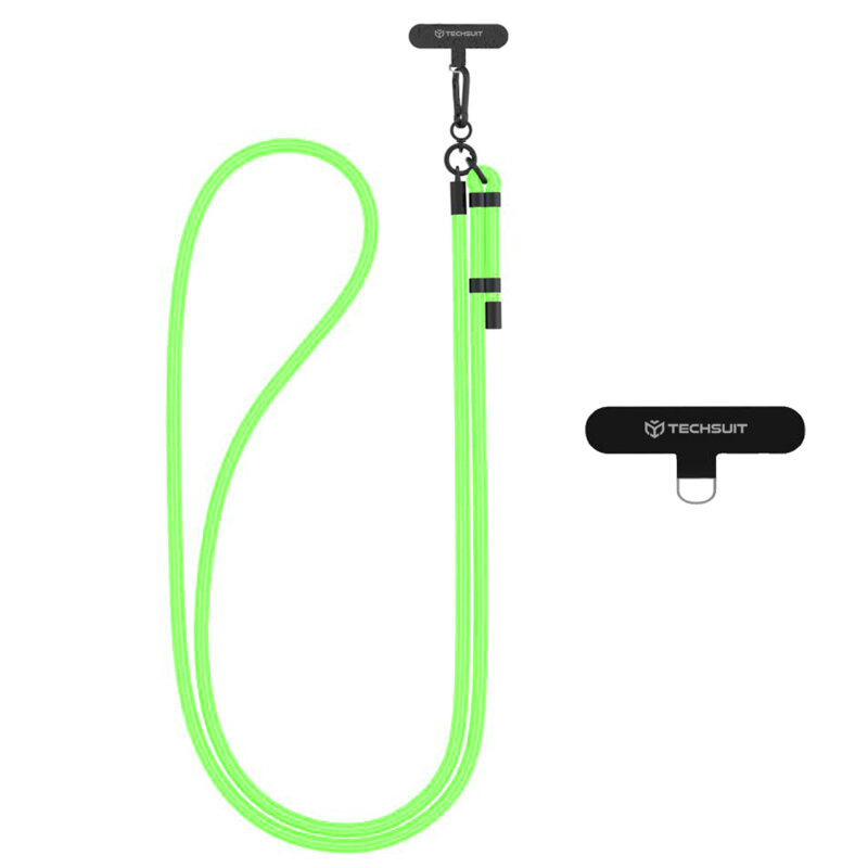 Lanyard telefon Techsuit Rope Crossbody Strap RCS1-44, verde