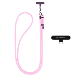 Lanyard telefon Techsuit Rope Crossbody Strap RCS1-25, roz