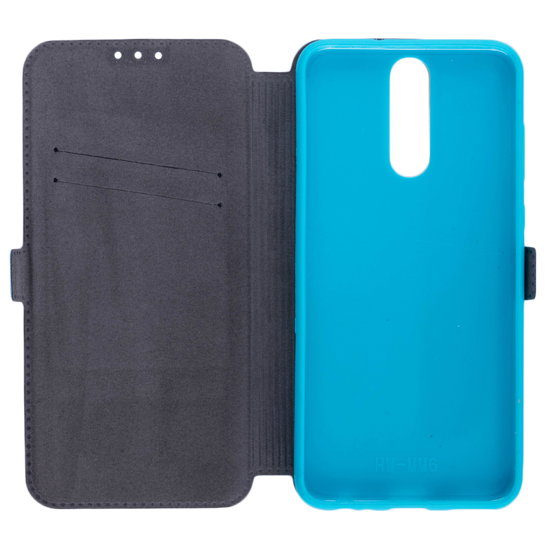 Husa Pocket Book Huawei Mate 10 Lite Flip Albastru