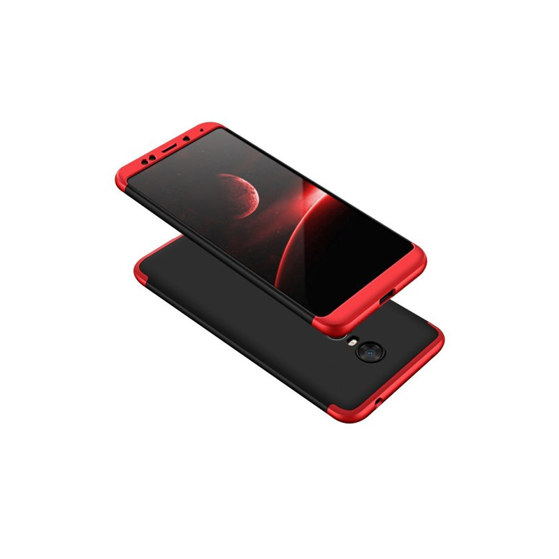 Husa Xiaomi Mi6 GKK 360 Full Cover Negru-Rosu