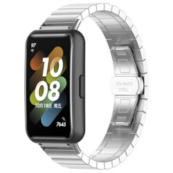 Curea Garmin Fenix 8 43mm Techsuit, argintiu, W012