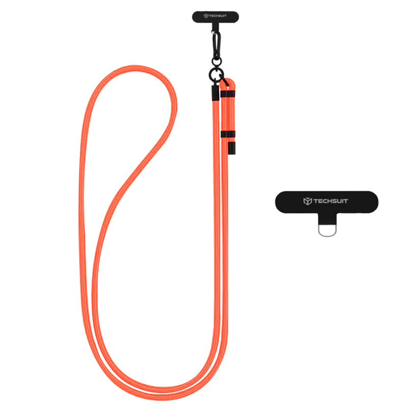 Lanyard telefon Techsuit Rope Crossbody Strap RCS1-81, oranj