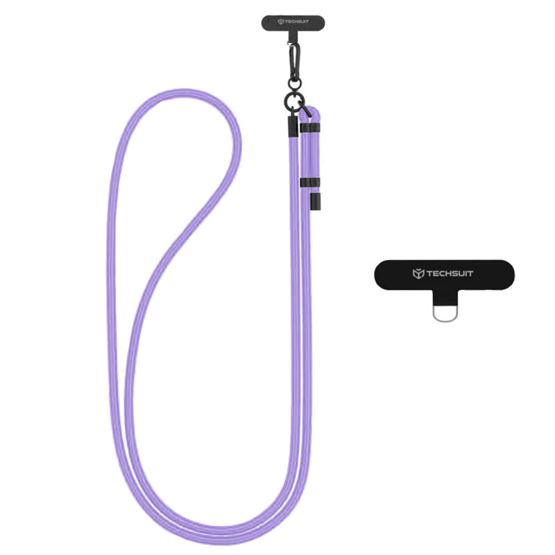 Lanyard telefon Techsuit Rope Crossbody Strap RCS1-21, mov
