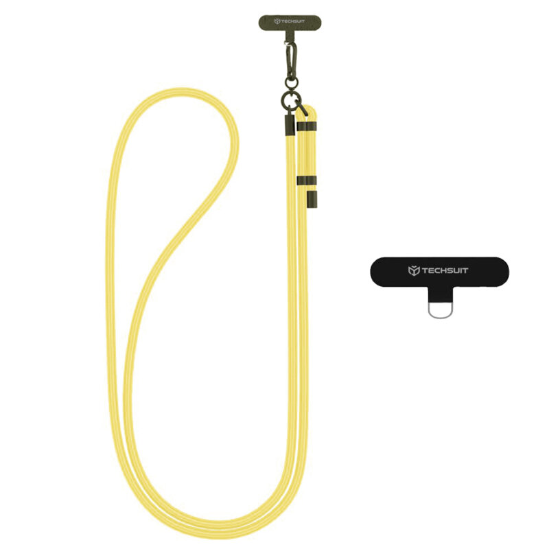 Lanyard telefon Techsuit Rope Crossbody Strap RCS1-75, auriu