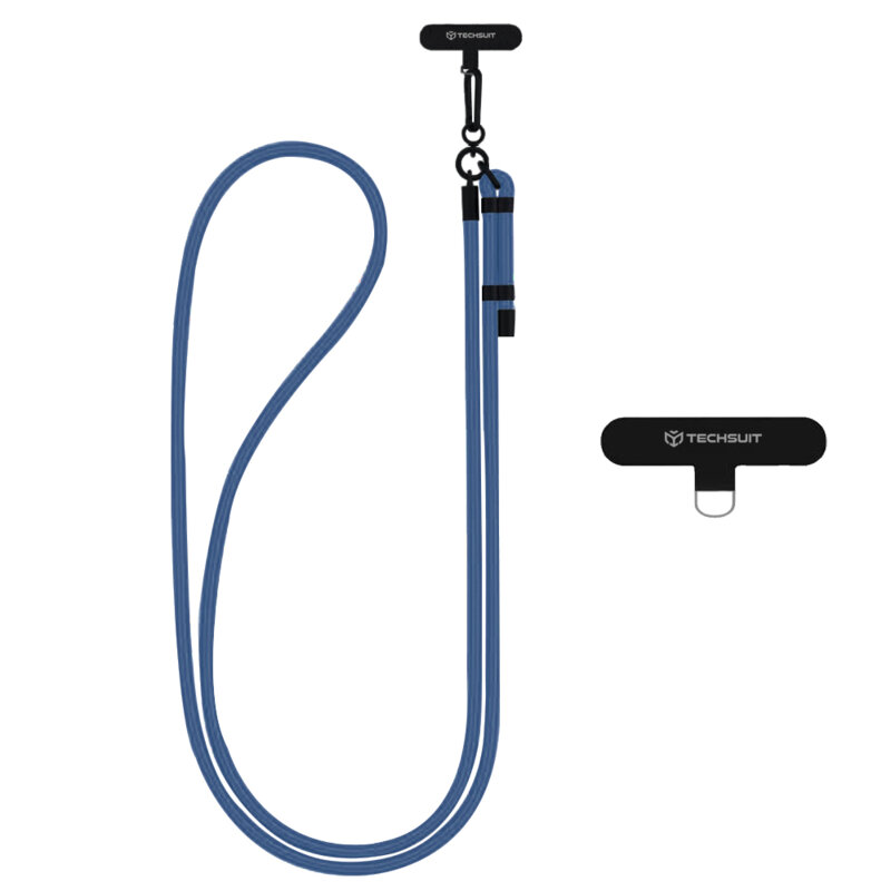 Lanyard telefon Techsuit Rope Crossbody Strap RCS1-80, albastru