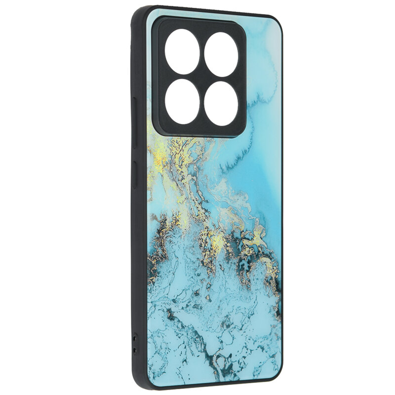 Husa Xiaomi 14T Pro Techsuit Glaze, Blue Ocean