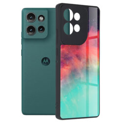 Husa Motorola Edge 50 Techsuit Glaze, Fiery Ocean