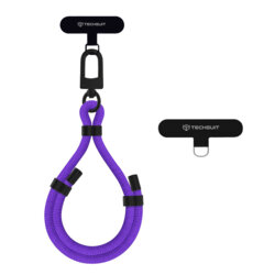 Snur pentru telefon Techsuit Rope Wrist Strap RWS1-26-34, violet