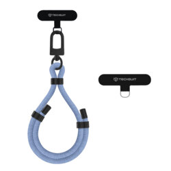 Snur pentru telefon Techsuit Rope Wrist Strap RWS1-21-23, gri