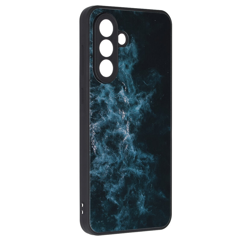 Husa Samsung Galaxy A36 5G Techsuit Glaze, Blue Nebula