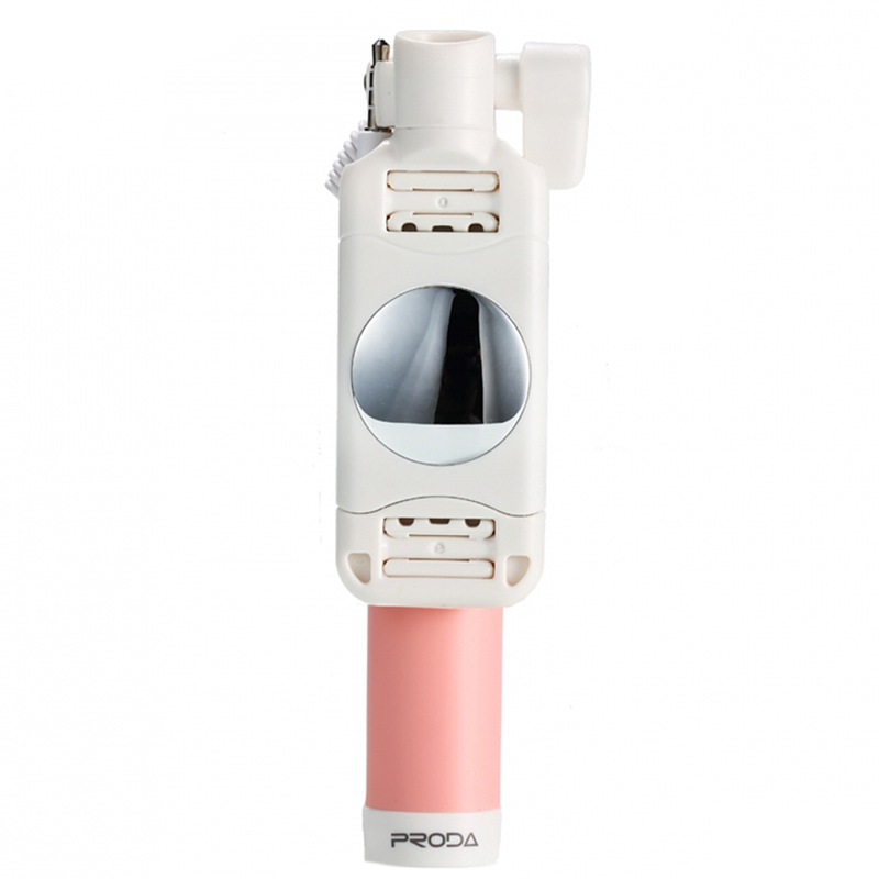 Suport Selfie cu Jack 3.5mm Remax Proda P6 - Roz