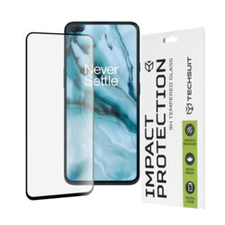 Folie sticla OnePlus Nord 5G Techsuit 111D Full Glue Full Cover, negru