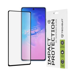 Folie sticla Samsung Galaxy S10 Lite Techsuit 111D Full Glue Full Cover, negru