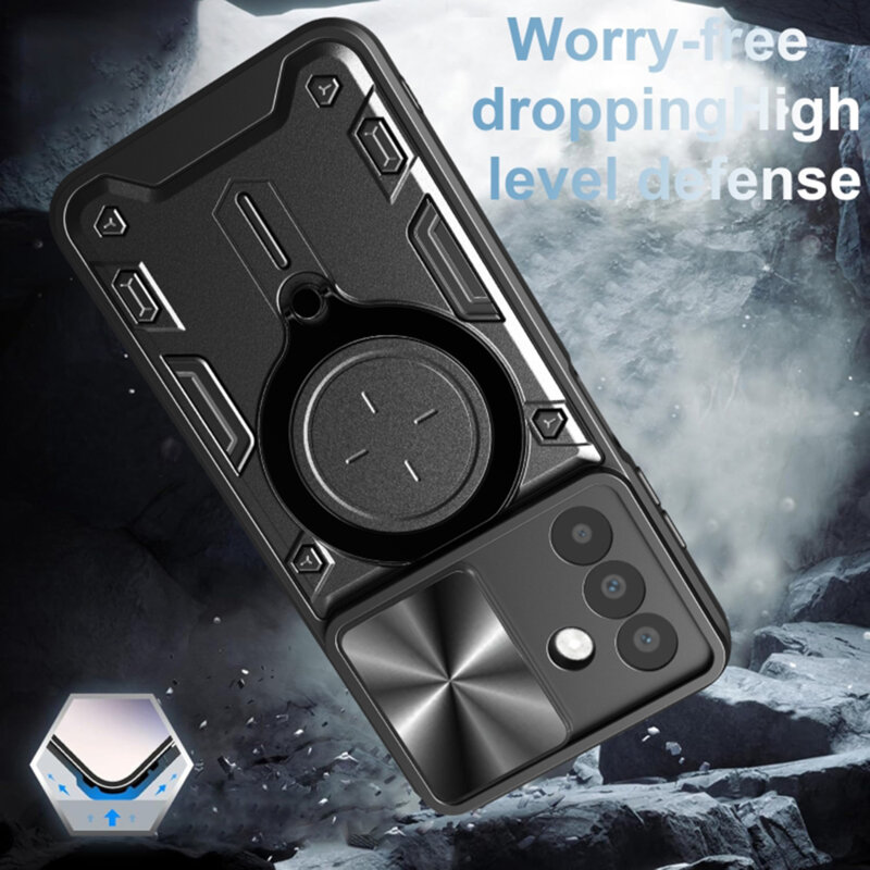 Husa Samsung Galaxy A26 5G Techsuit CamGuard Pro, negru