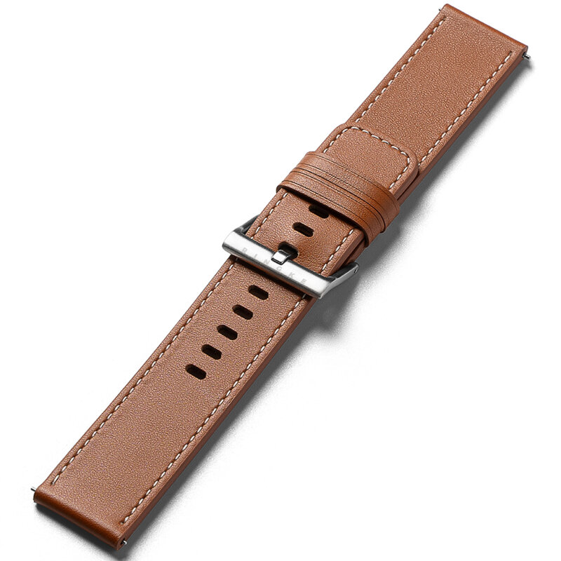 Curea Mobvoi TicWatch Pro 5 Ringke Leather One Basic Bold, Brown