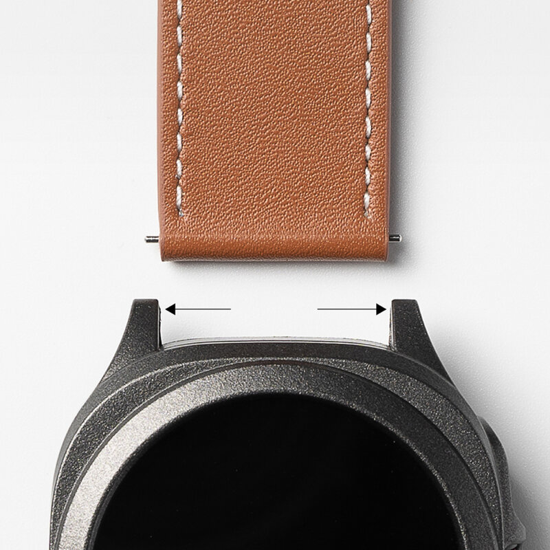 Curea Suunto 9 Ringke Leather One Basic Bold, Brown