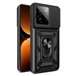 Husa Realme GT 7 Pro protectie camera Techsuit CamShield Series, negru