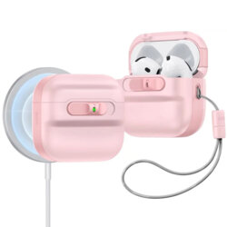 Husa Apple AirPods 4 ESR Pulse Magnetic HaloLock, roz
